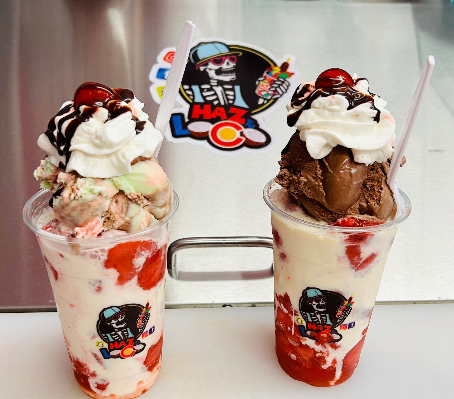 Shakes Sundae de Fresa